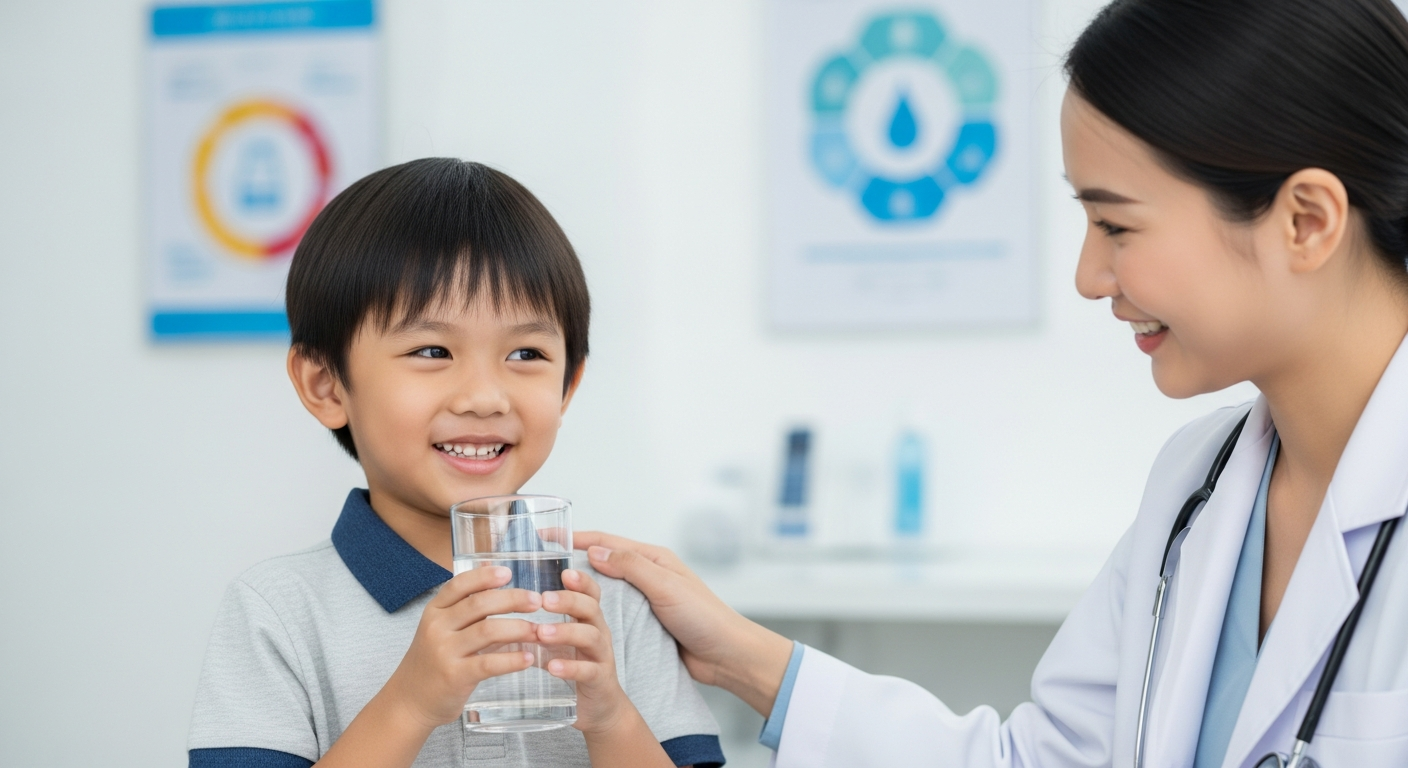 Air Putih Sahabat Anak Hidrasi Optimal Cegah Dehidrasi dan Penyakit