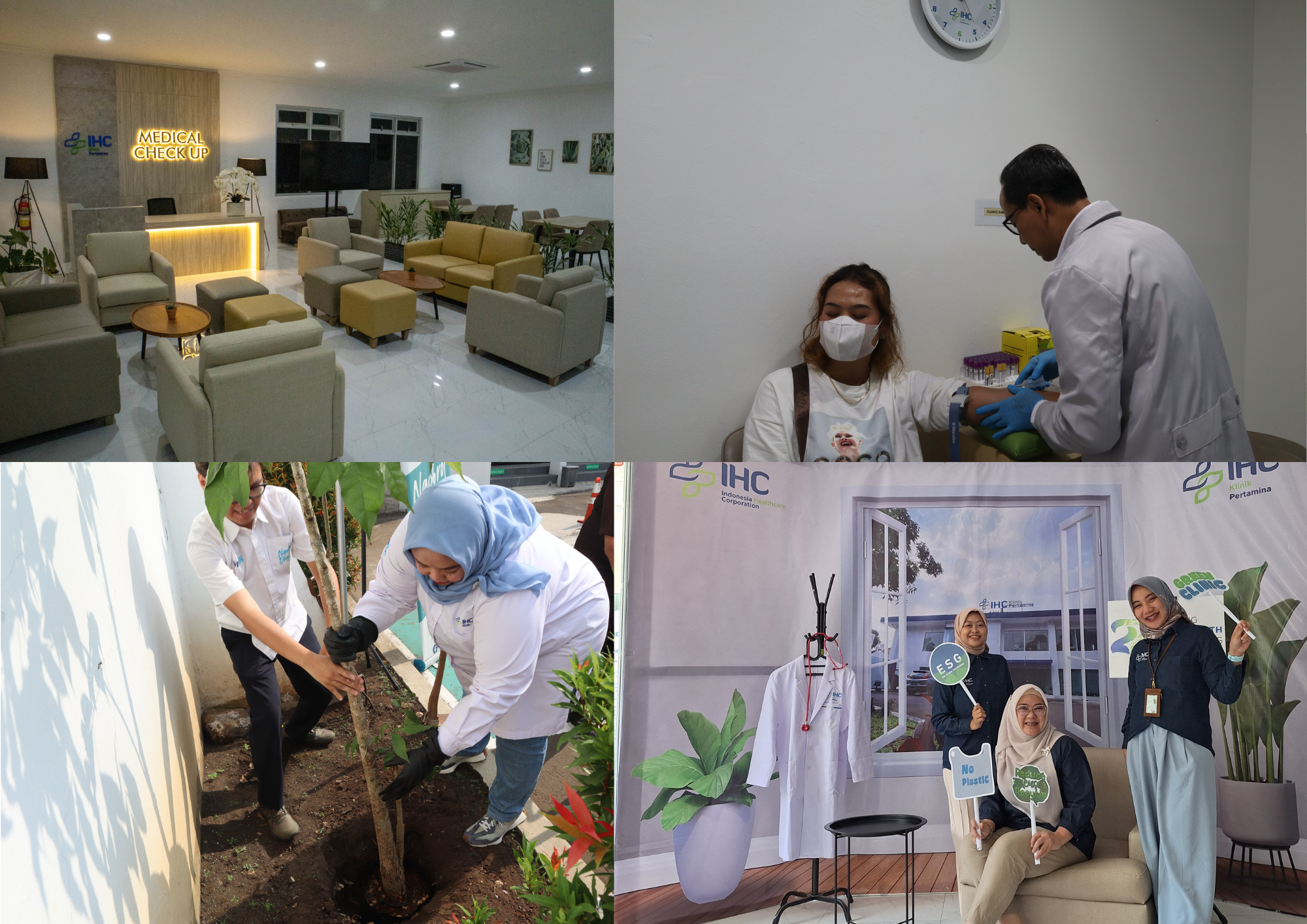 Klinik Pertamina IHC Rayakan HUT ke-27 Pertamedika IHC dengan Medical Check Up (MCU) Gratis dan Penanaman Pohon Tabebuya